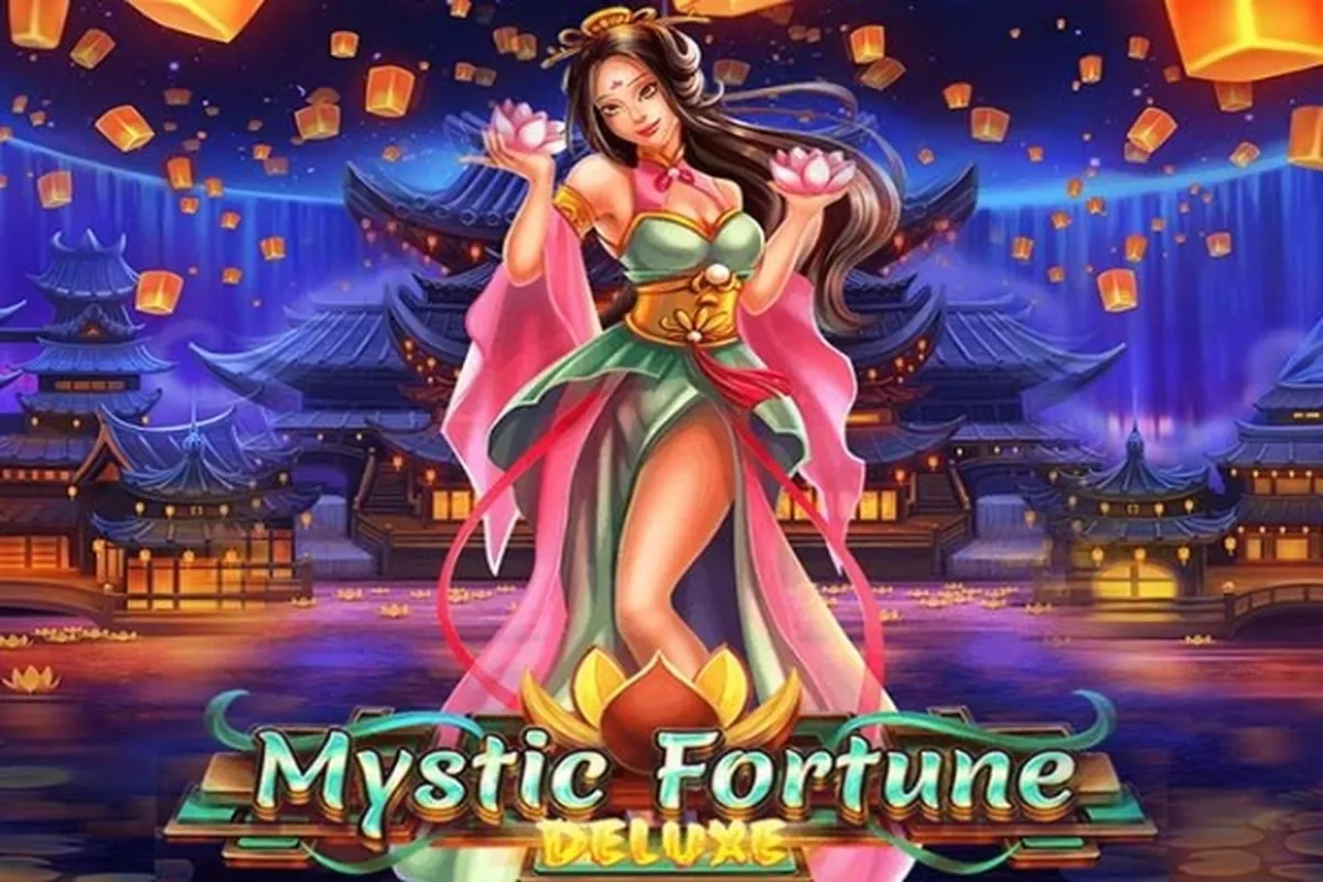 Mystic Fortune Deluxe slot key art by Habanero